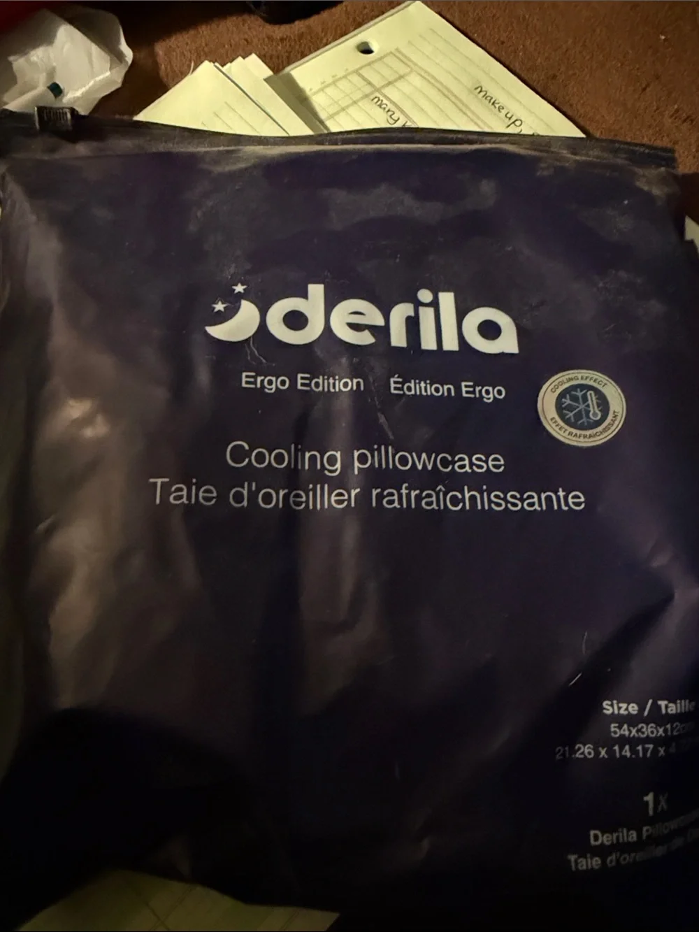 Ergo Edition Cooling Pillowcase - blue